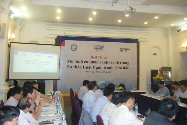 Hội thảo “ Mô hình cơ quan cạnh tranh trong dự thảo luật cạnh tranh “ ( Sửa đổi )