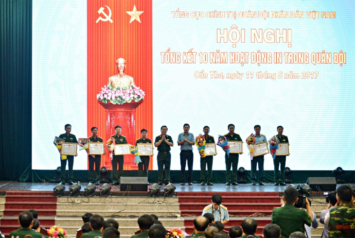 Tổng kết 10 năm hoạt động in trong quân đội ( 2006-2016)