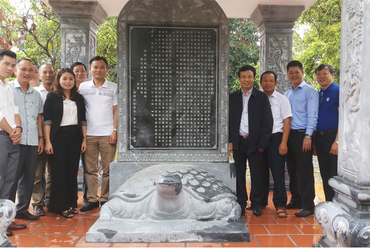 Lãnh đạo Hội In Hà Nội dâng hương tưởng nhớ Cụ Lương Như Hộc